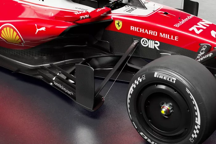 Detalle Ferrari SF-26