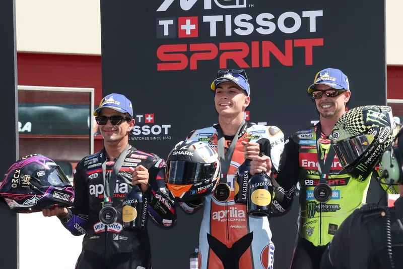 Jorge Martín, Aprilia Racing Team, Raúl Fernández, Trackhouse Racing, Fabio Di Giannantonio, VR46 Racing Team