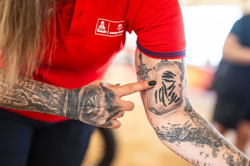 Tatouage du personnel d'ASO