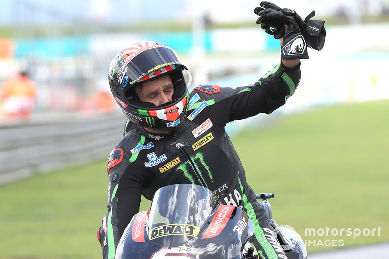 Finis ketiga, Johann Zarco, Monster Yamaha Tech 3