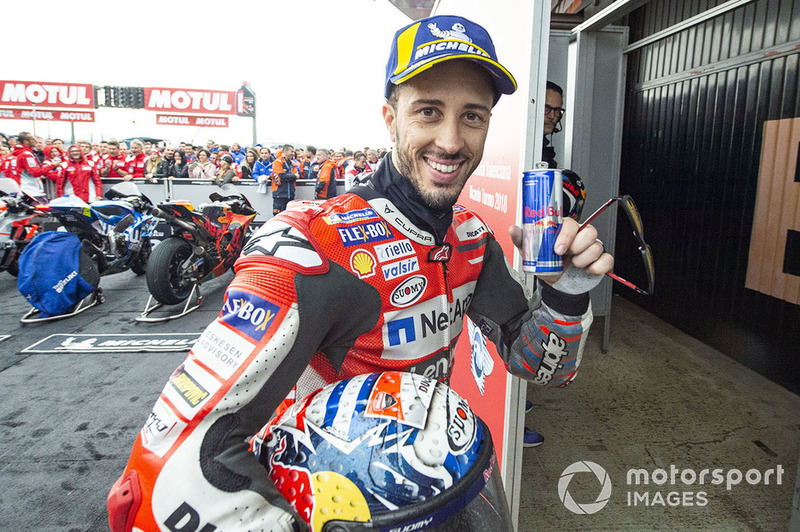 Переможець гонки Андреа Довіціозо, Ducati Team