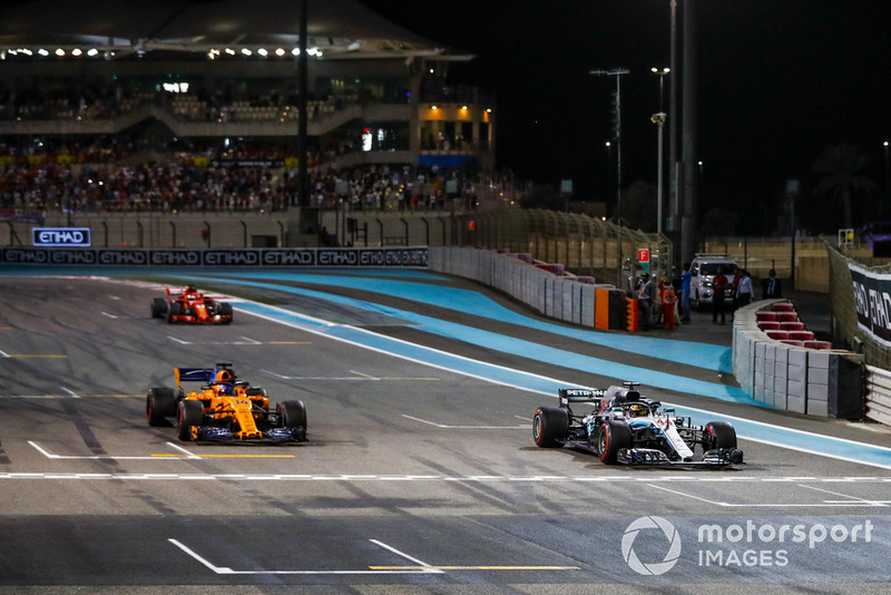 A start előtt - Abu Dhabi Nagydíj - F1 2018