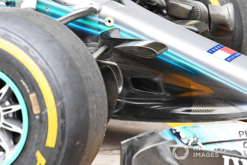 Mercedes-AMG F1 W09 EQ Power+, orrkúp részlet