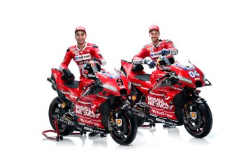 Andrea Dovizioso e Danilo Petrucci, Ducati Team