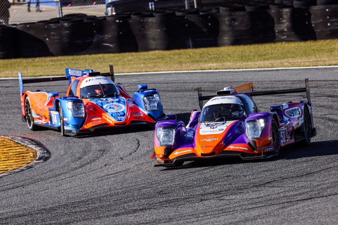 #52 PR1 Mathiasen Motorsports, ORECA LMP2 07: Rodrigo Sales, Ben Keating, Benjamin Pedersen, Mathias Beche