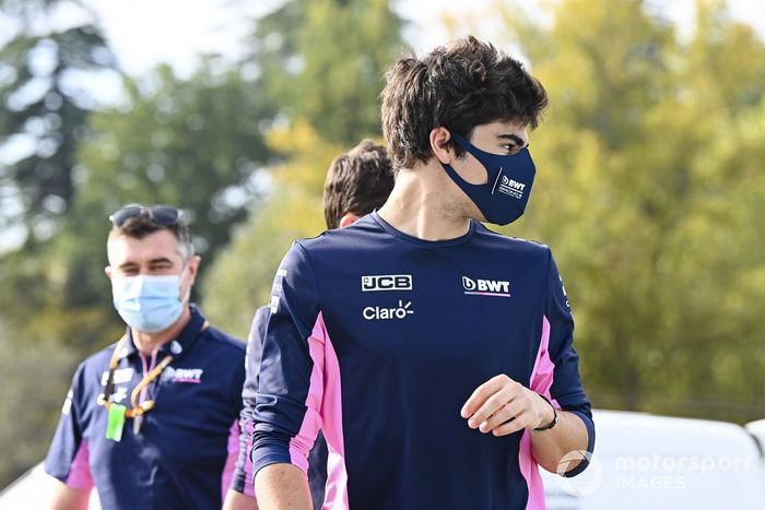 Lance Stroll, Racing Point, recorre el circuito