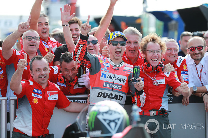 Peraih pole, Jorge Lorenzo, Ducati Team