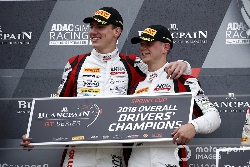 Champions #88 Akka ASP Team Mercedes-AMG GT3: Raffaele Marciello, Michael Meadows