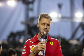 Sebastian Vettel, Ferrari pilotlar geçit töreninde