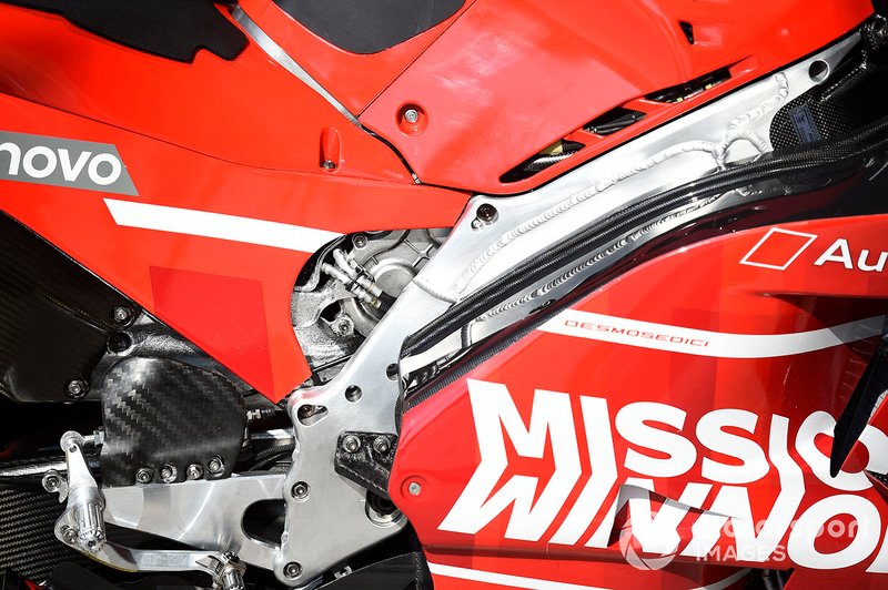 Ducati Team bike detalle
