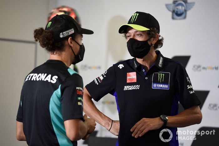 Franco Morbidelli, Petronas Yamaha SRT, Valentino Rossi, Yamaha Factory Racing