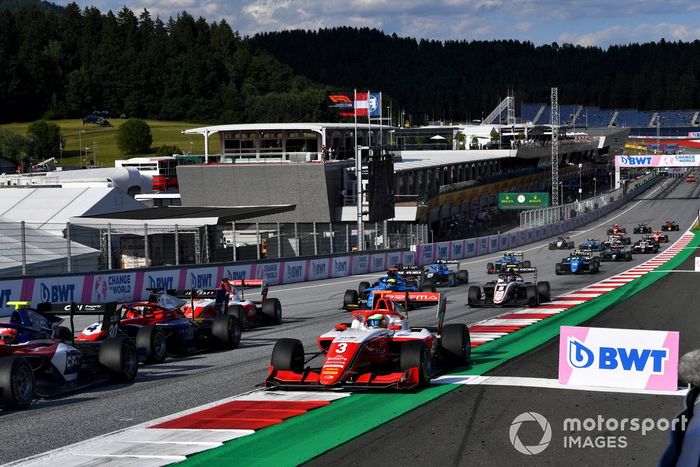 Olli Caldwell, Prema Racing, Jack Doohan, Trident, Dennis Hauger, Prema Racing