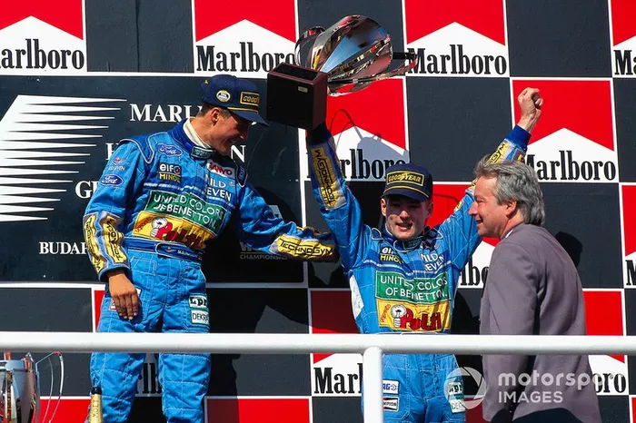 1994 - Michael Schumacher et Jos Verstappen