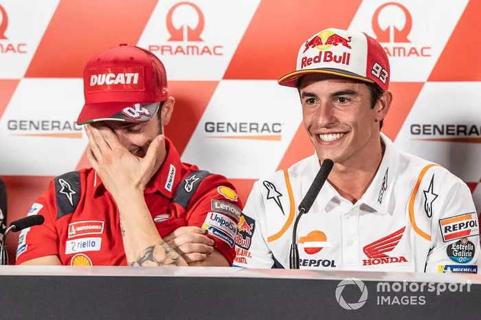 Marc Marquez, Repsol Honda Teamm Andrea Dovizioso, Ducati Team