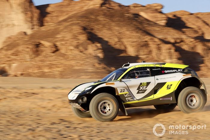 Mikaela Ahlin-Kottulinsky, Jenson Button, JBXE Extreme-E Team 