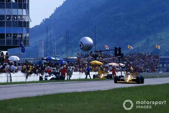 中嶋悟（1987年ブラジルGP）