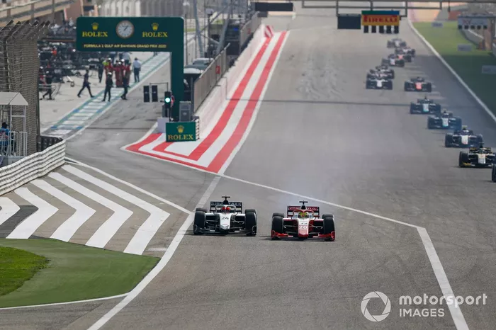 Mick Schumacher, Prema Racing y Nikita Mazepin, Hitech Grand Prix 