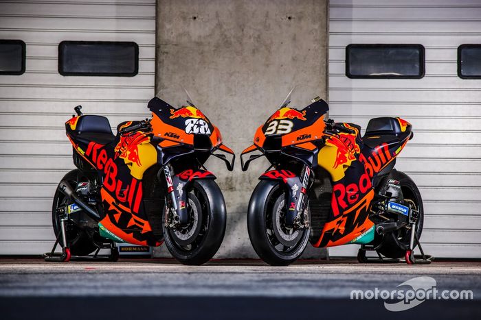 Motos de Miguel Oliveira, Red Bull KTM Factory Racing y Brad Binder, Red Bull KTM Factory Racing