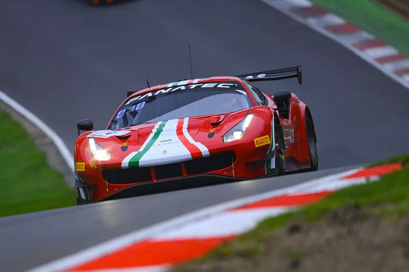 #71 AF Corse, Ferrari 488 GT3 Evo: Nicola Marinangeli, Sean Hudspeth