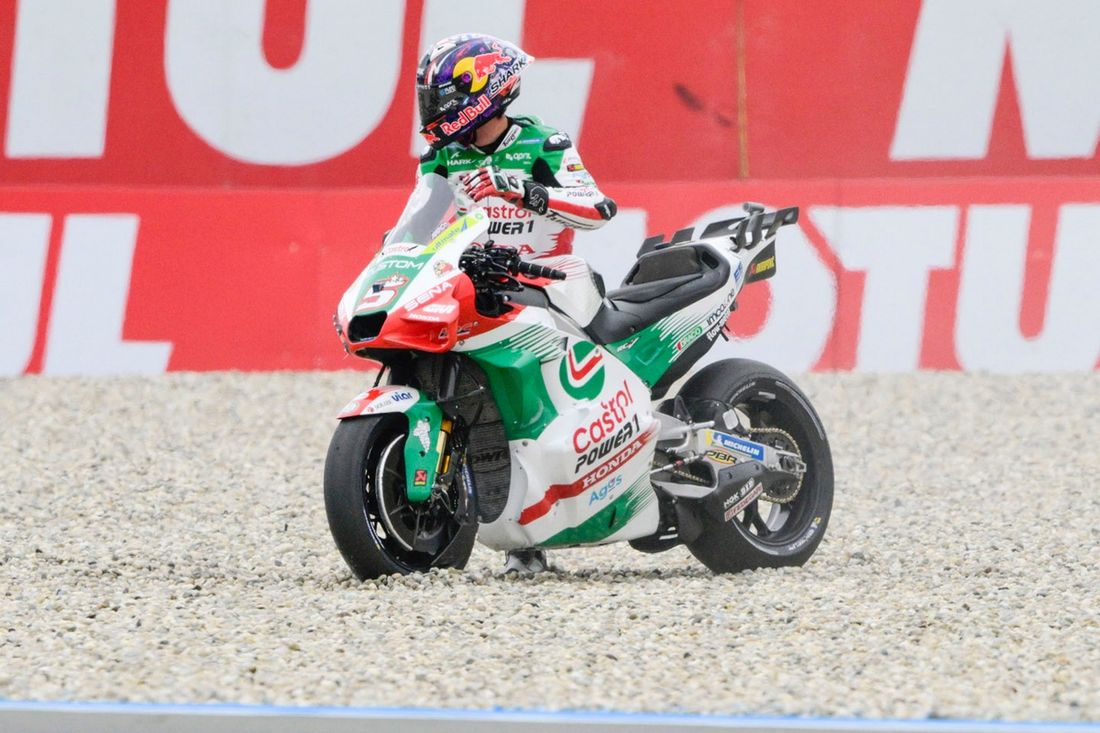 Johann Zarco, Team LCR Honda tras su caída