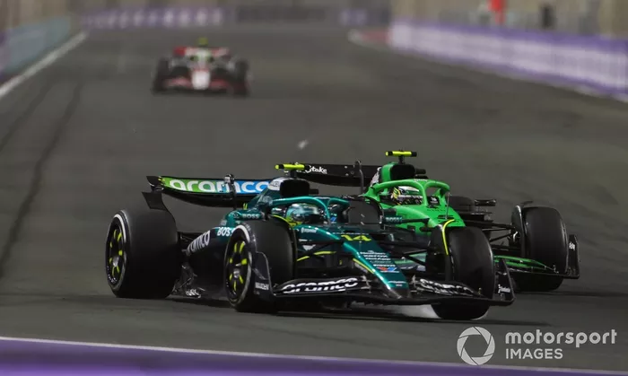 Fernando Alonso, Aston Martin Racing, Gabriel Bortoleto, Sauber