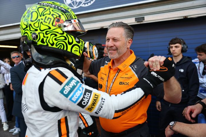 Lando Norris, McLaren, Zak Brown, McLaren