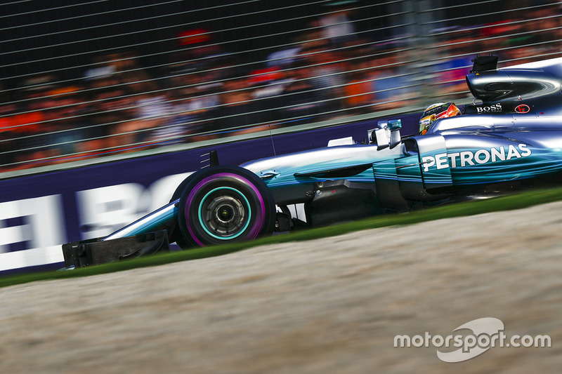 Lewis Hamilton comenzó la carrera 6 veces en Melbourne desde la Pole Position