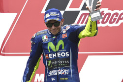 Podio: Valentino Rossi, Yamaha Factory Racing