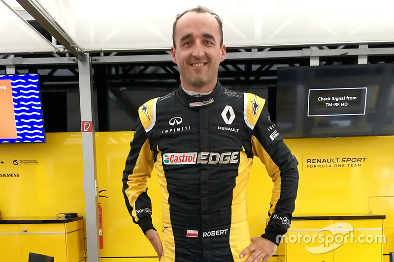 Robert Kubica, Renault Sport F1 Team