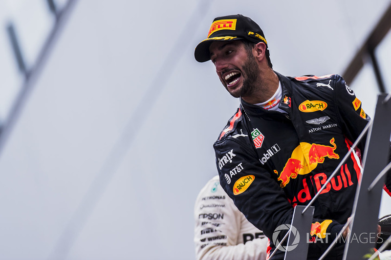 Tercero, Daniel Ricciardo, Red Bull Racing
