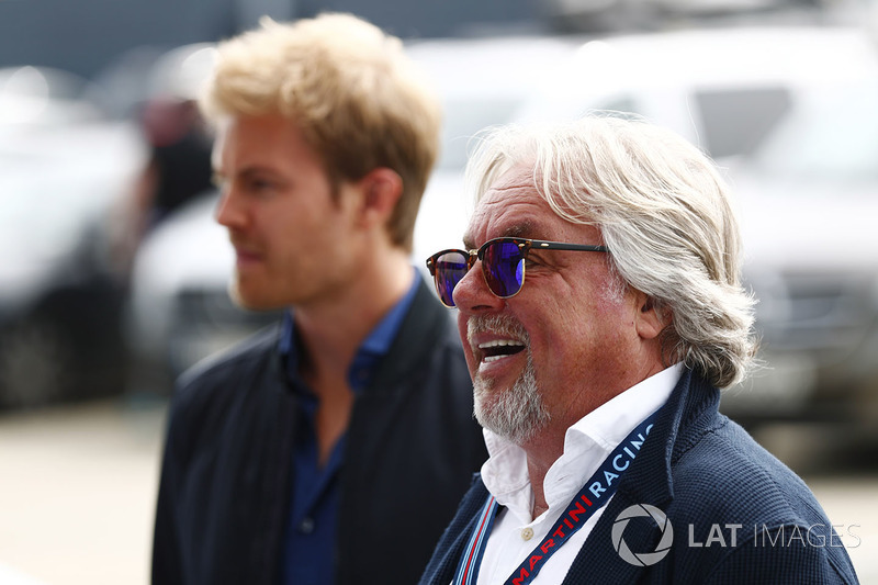 Nico and Keke Rosberg at Williams 40th Anniversary