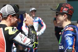 Cal Crutchlow, Team LCR Honda; Maverick Viñales, Yamaha Factory Racing