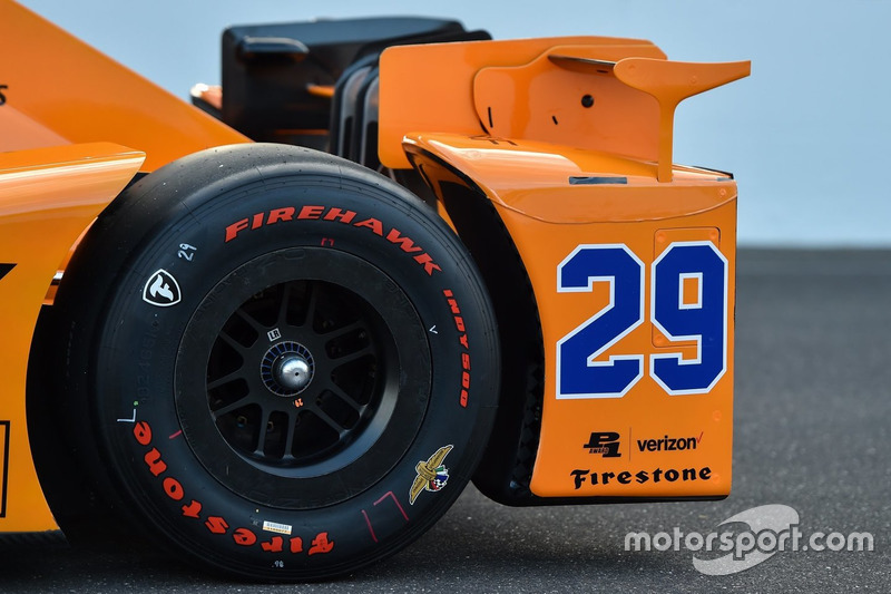 Auto von Fernando Alonso, Andretti Autosport, Honda