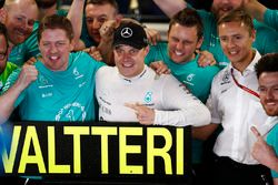 Race winner Valtteri Bottas, Mercedes AMG F1