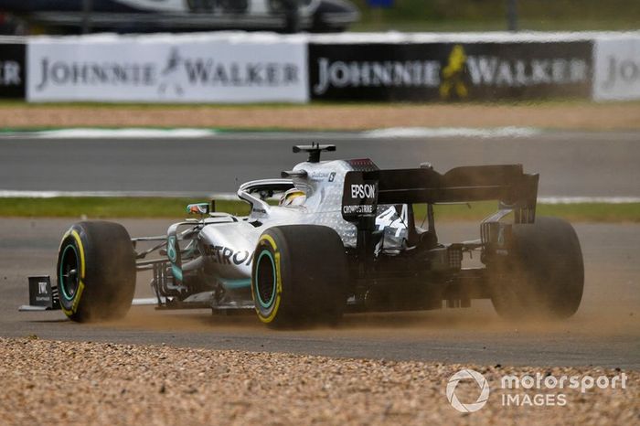 Lewis Hamilton, Mercedes AMG F1 W10 se va de largo