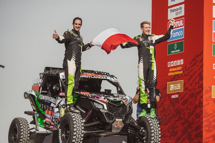 #428 Cobant-Energylandia Rally Team BRP: Eryk Goczal, Oriol Mena