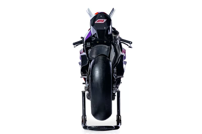 La moto de Pramac Racing

