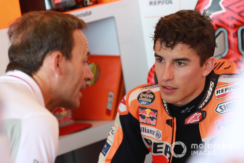 Alberto Puig, Director del Equipo Repsol Honda, Marc Márquez, Equipo Repsol Honda