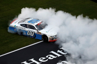 Race winner Cole Custer, Stewart-Haas Racing, Ford Mustang