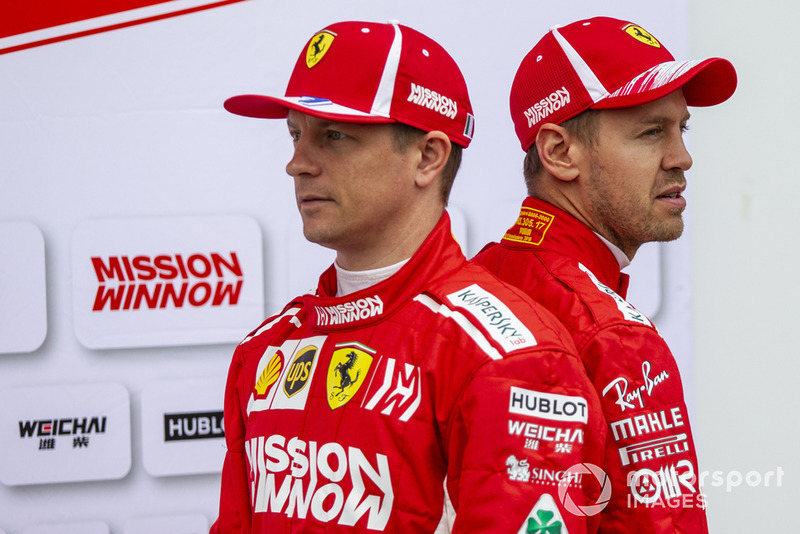 Кімі Райкконен, Себастьян Феттель, Ferrari