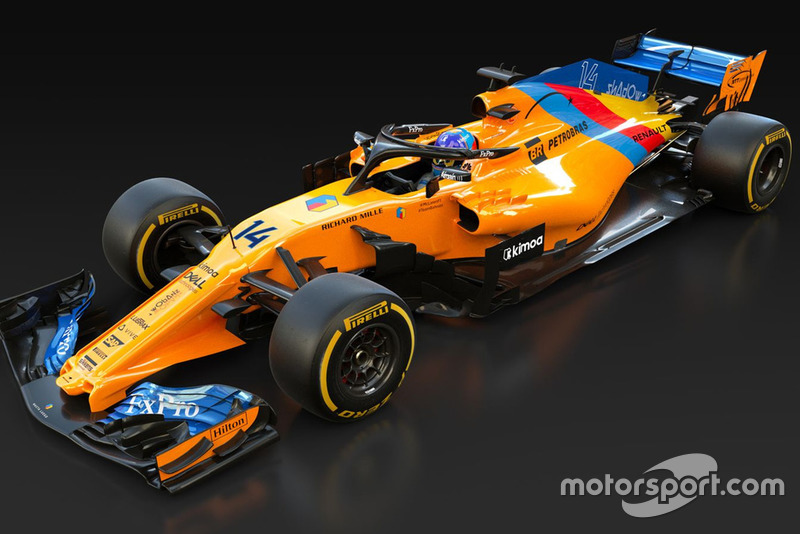 La livrée spéciale pour la dernière course de Fernando Alonso, McLaren MCL33