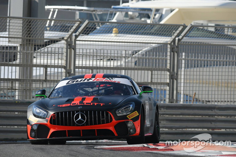 #3 Bullitt Racing Mercedes AMG GT4: Oliver Caldwell, Ian Loggie, Oleg Kharuk