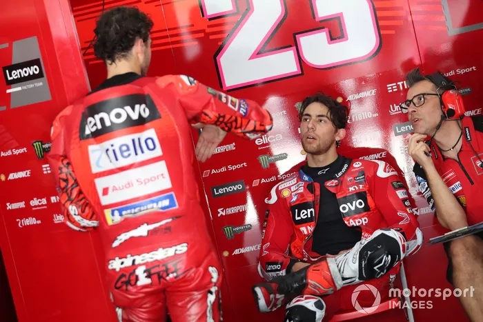 Francesco Bagnaia, Ducati Team, Enea Bastianini, Ducati Team