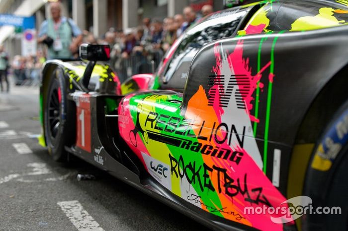 #1 Rebellion Racing Rebellion R-13: Andre Lotterer, Neel Jani, Bruno Senna