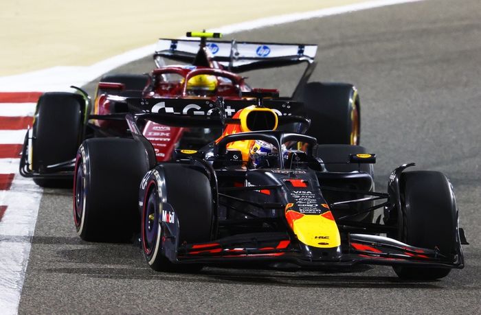 Lewis Hamilton, Ferrari, Max Verstappen, Red Bull Racing