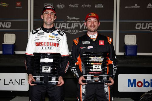 Austin Cindric, Team Penske Ford, Chase Briscoe, Joe Gibbs Racing Toyota