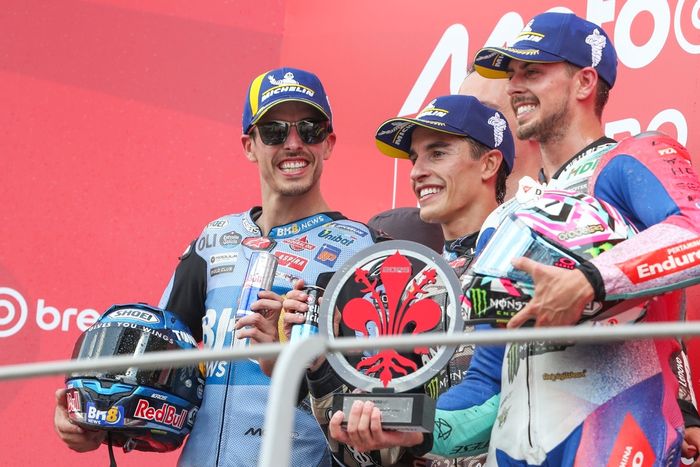 Fabio Di Giannantonio, VR46 Racing Team, Alex Marquez, Gresini Racing, Marc Marquez, Ducati Team