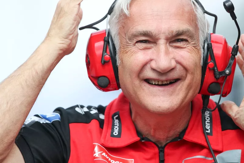 Davide Tardozzi, directeur de l'équipe Ducati