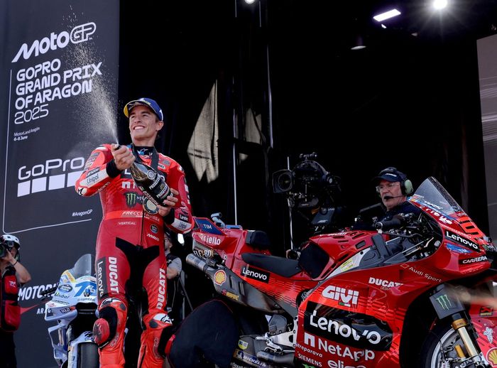 Race winner Marc Marquez, Ducati Team