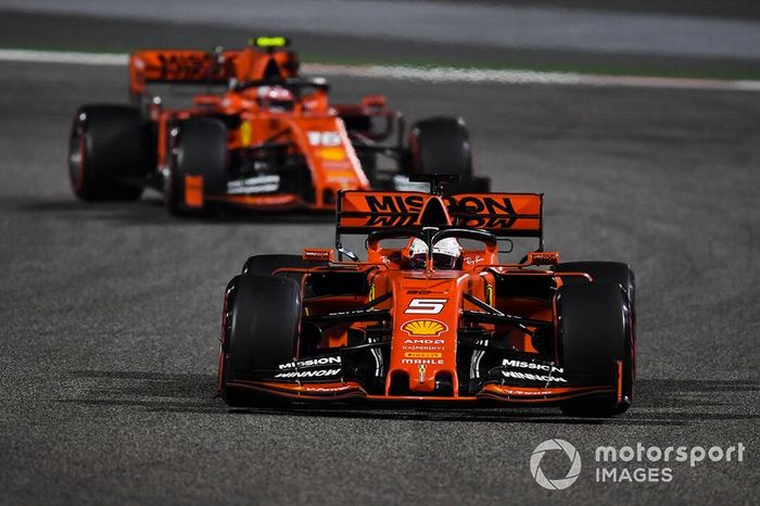 Sebastian Vettel, Ferrari SF90,  Charles Leclerc, Ferrari SF90